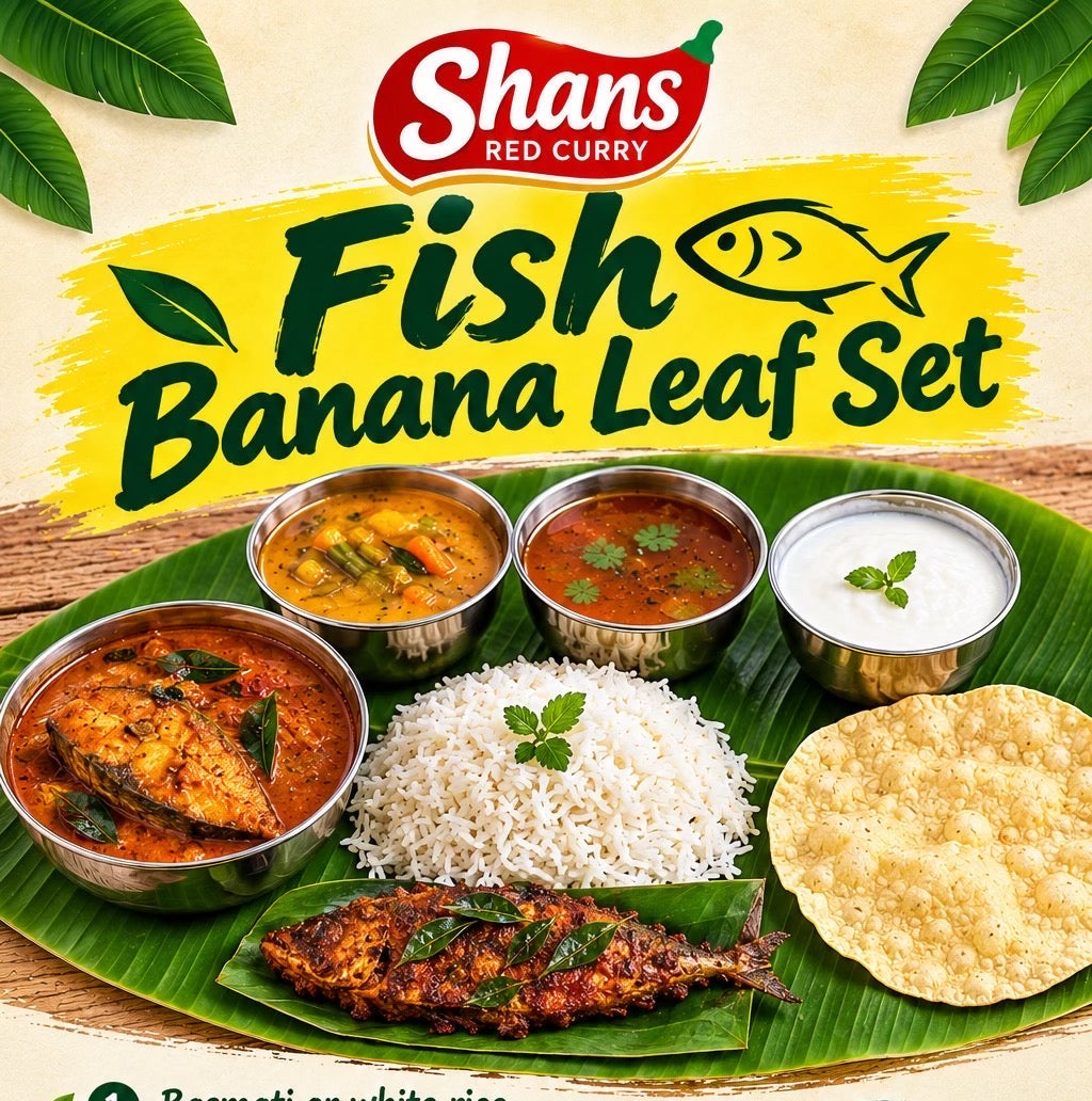 Fish Banaleaf Set