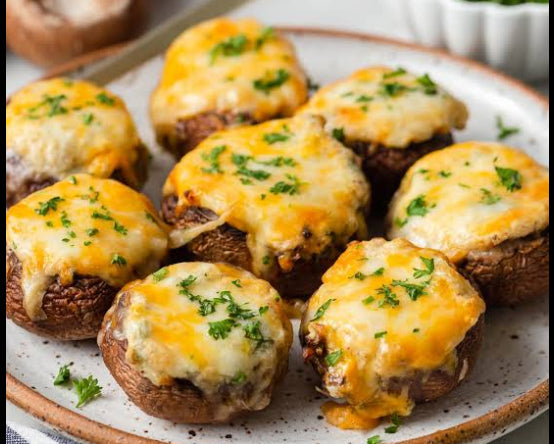 Cheese Mushroom Fry