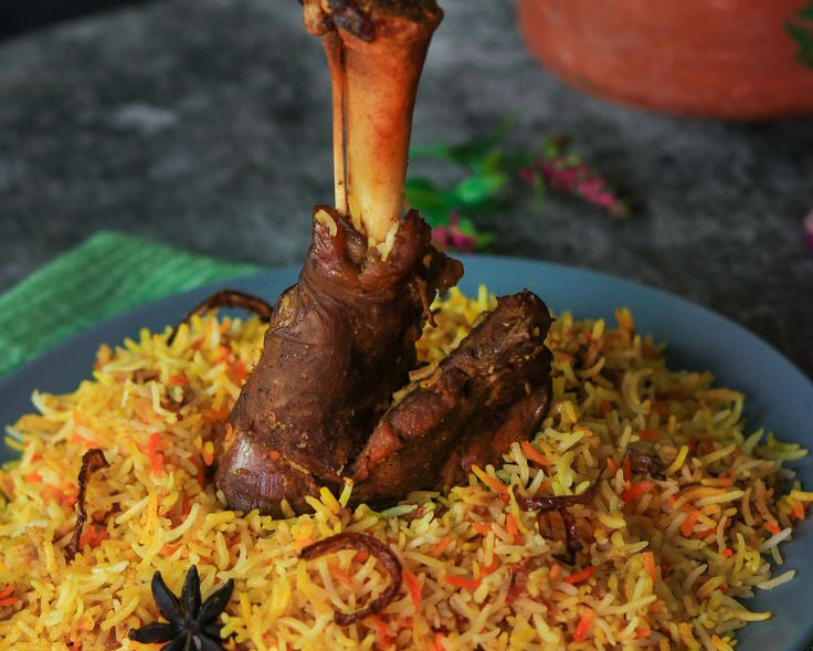 Lamb Shank Briyani